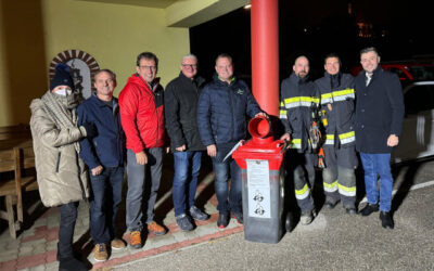 Pfandspenden-Tonne: Pilotprojekt bei der FF Ternitz-Dunkelstein