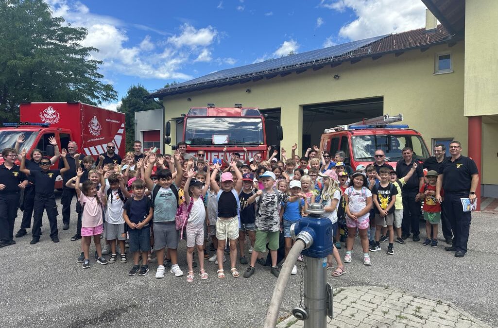 Besuch der Ferienbetreuung des Kinderhorts