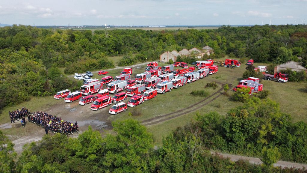 Teilnahme an der Übung der 15. Bereitschaft des Katastrophenhilfsdienstes