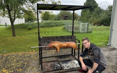 Zweites Spannferkelgrillen bei der Feuerwehr Dunkelstein