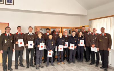 Mitgliederversammlung und Neuwahlen bei der Feuerwehr Ternitz-Dunkelstein